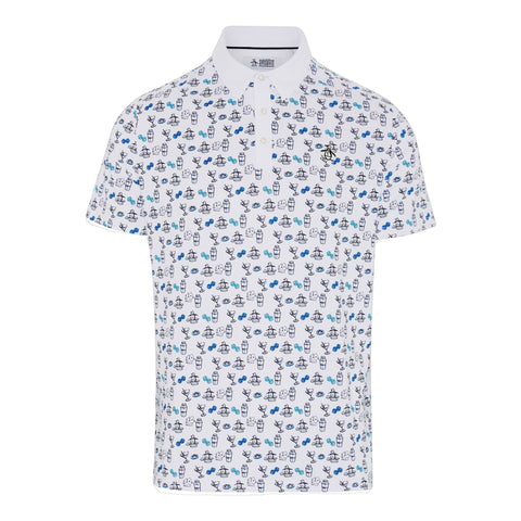 Player All-Over Print Polo Herren
