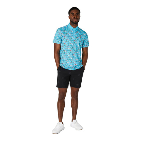 Player All-Over Print Polo Herren