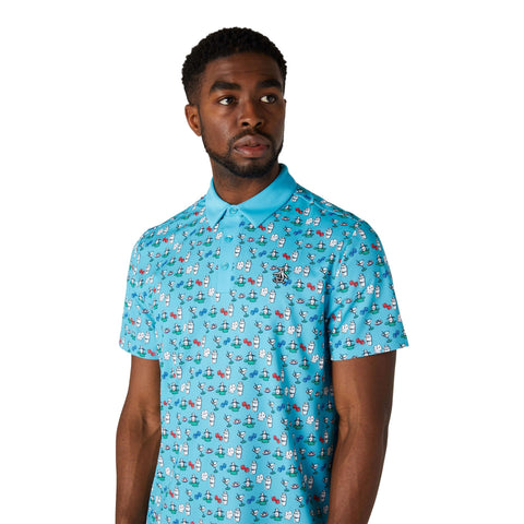 Player All-Over Print Polo Herren
