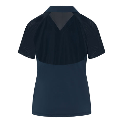 V-Neck Colour Polo Damen