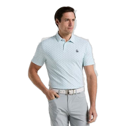 All-Over Lifesaver Print Polo Herren