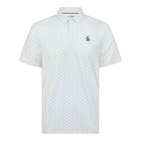 All-Over Lifesaver Print Polo Herren