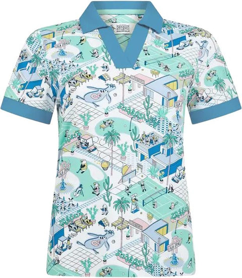 Palm Springs Poloshirt Damen