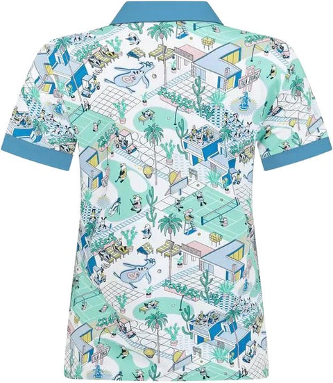 Palm Springs Poloshirt Damen