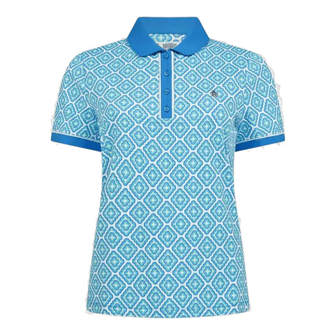 Printed Polo Damen