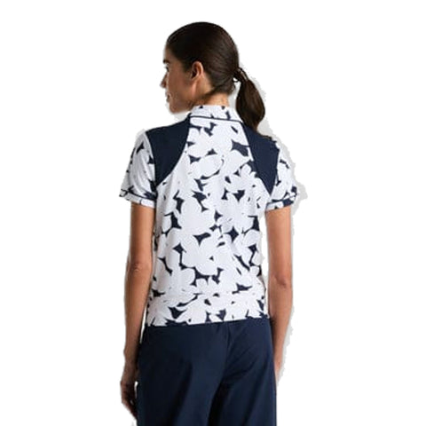 Riviera Floral Polo Shirt Damen