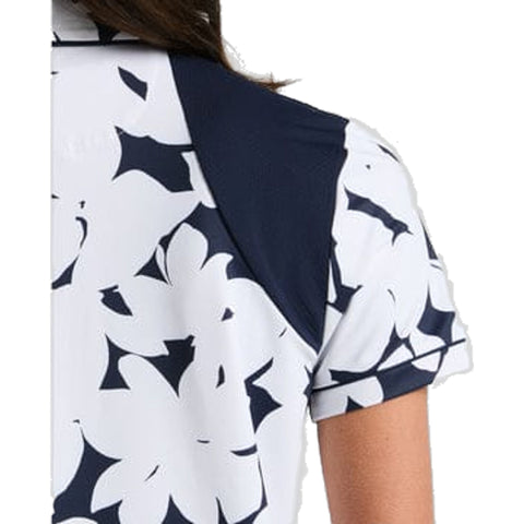 Riviera Floral Polo Shirt Damen