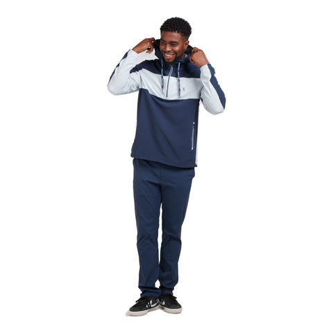 1/4 Zip Colourblock Windjacke Herren