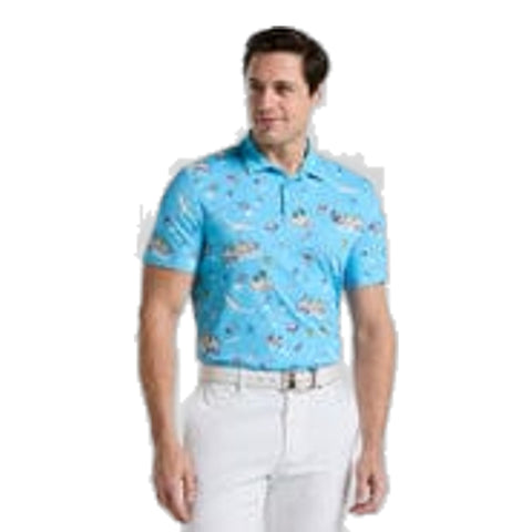 Pete N' The Boat Golf Polo Herren