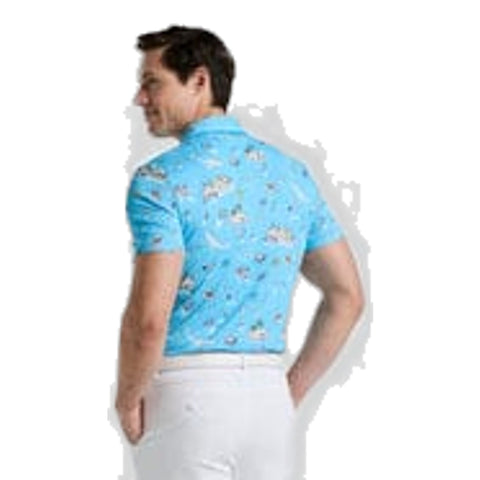 Pete N' The Boat Golf Polo Herren