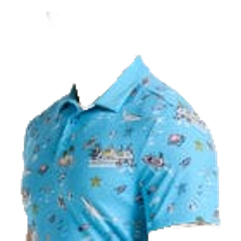Pete N' The Boat Golf Polo Herren