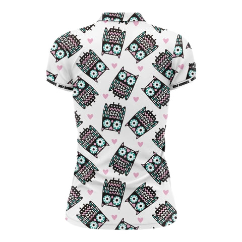 Owl-Party Polo Damen