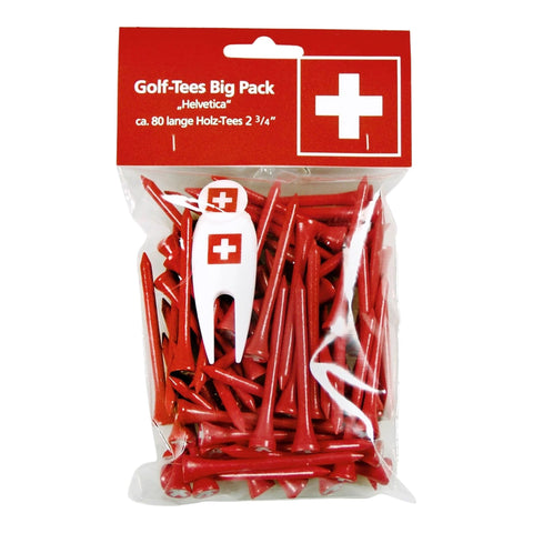 Helvetica Golf-Tees