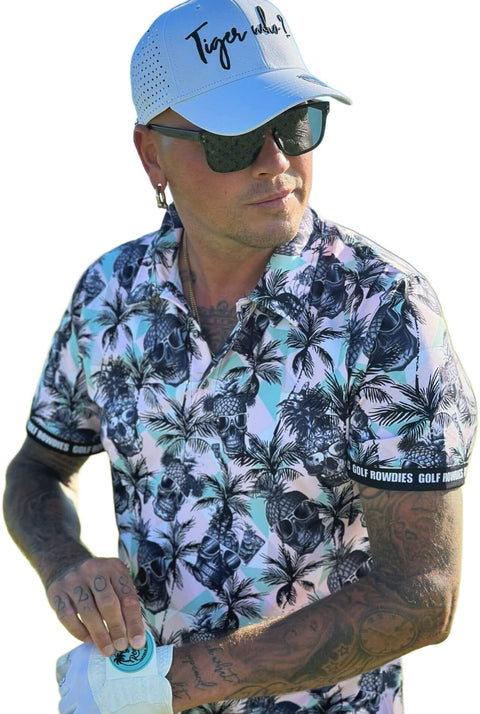 Cool Pineapple Polo Herren