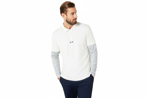 Polo LS Printed Sleeve Polo Herren