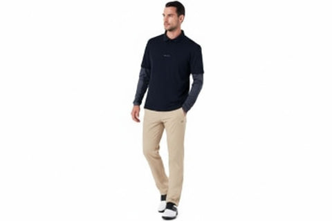 Polo LS Printed Sleeve Polo Herren