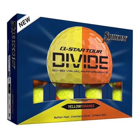 Q-Star Tour 6 Divide Golfbälle