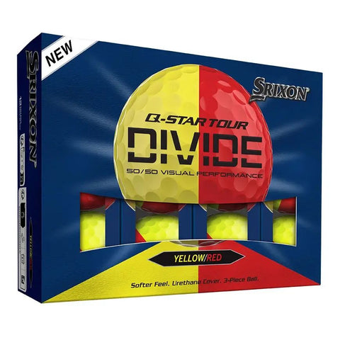 Q-Star Tour 6 Divide Golfbälle