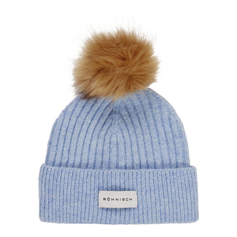 Pom Rib Beanie Damen