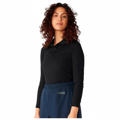 Rumi Poloshirt Langarm Damen