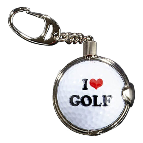 I Love Golf Schlüsselanhänger