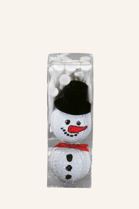 Schneemann Golfball Set