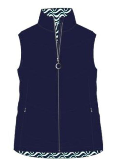 Reversible Padded Weste Damen