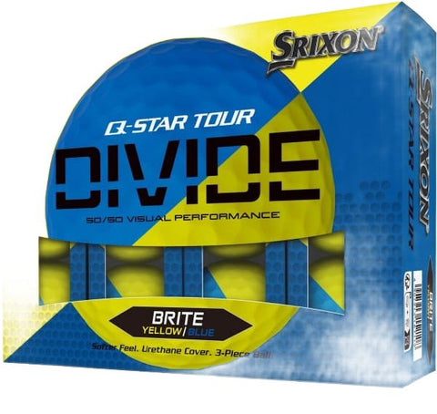 Q-Star Tour Divide 2 Golfbälle