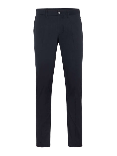 M Elof Tight Fit Light Poly Hose Navy Herren