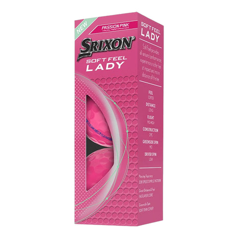 Srixon Soft Feel Lady Golfbälle Soft White 1 Dutzend Damen