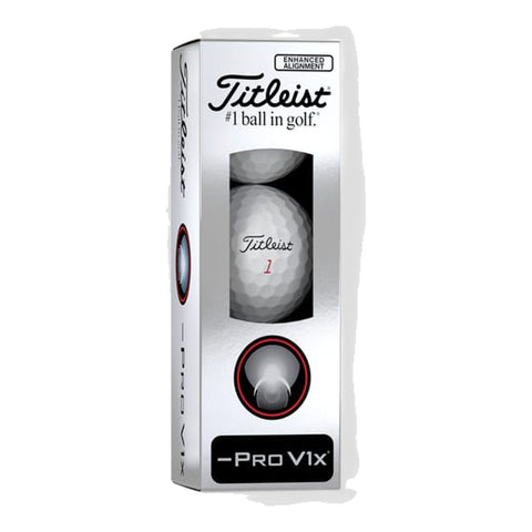 Pro V1x Left Dash Elongated Alignment Golfbälle
