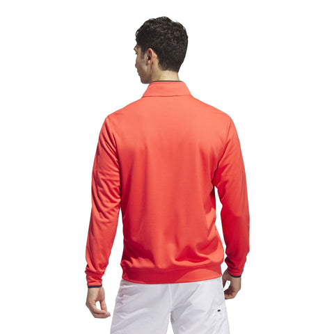 Leichter Viertelreißverschluss Pullover Herren