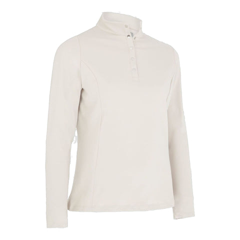Thermal LS Fleece Jersey Polo Damen