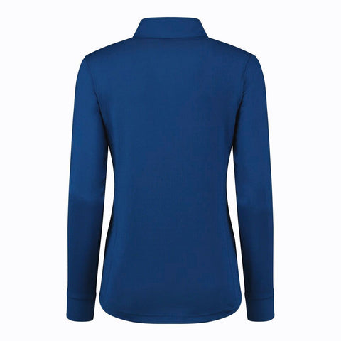 Polo Half Neck Langarmshirt Damen