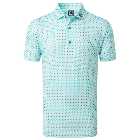Half Moon Geo Polo Herren