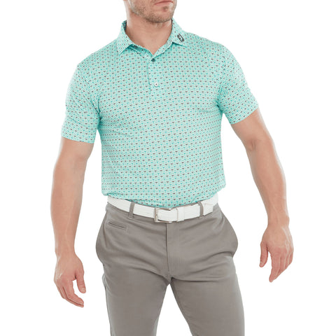 Half Moon Geo Polo Herren