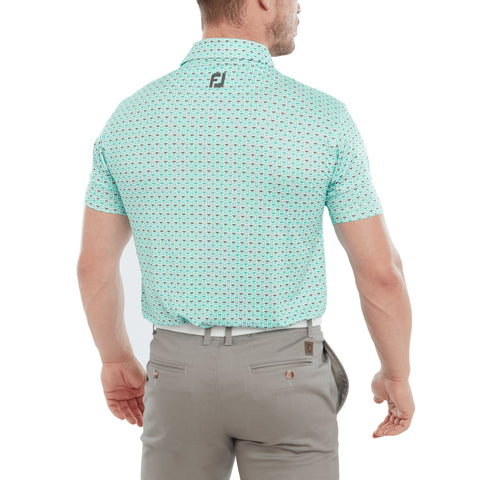 Half Moon Geo Polo Herren
