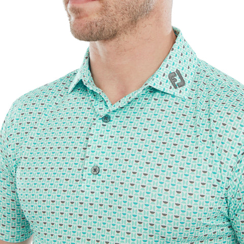 Half Moon Geo Polo Herren