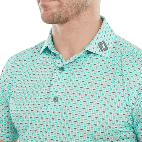 Half Moon Geo Polo Herren
