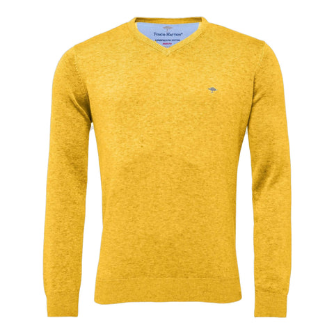 V-Neck Superfine Golf Pullover Herren