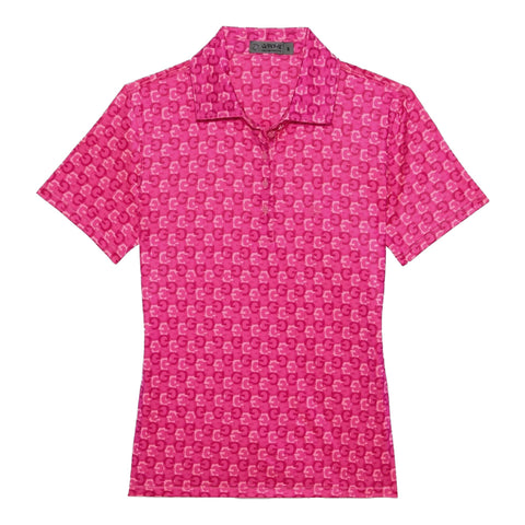 All Over G Poloshirt Damen