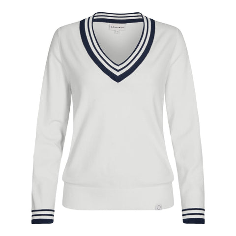 Mae Knitted Golfpullover Damen