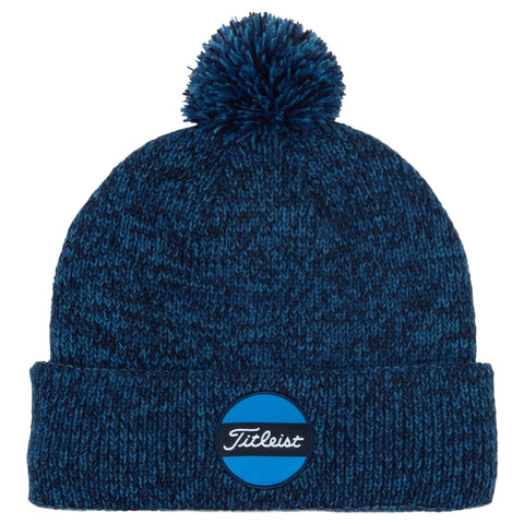 Haube Boardwalk Pom Pom Navyblau/Schwarz Herren