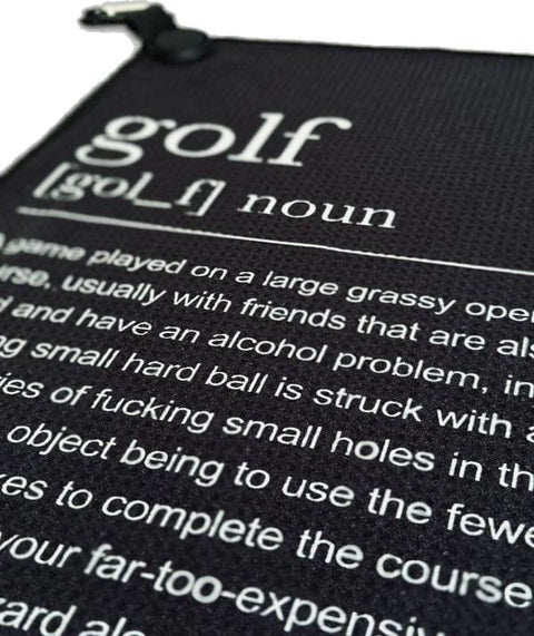 Golf Definition Schlägertuch