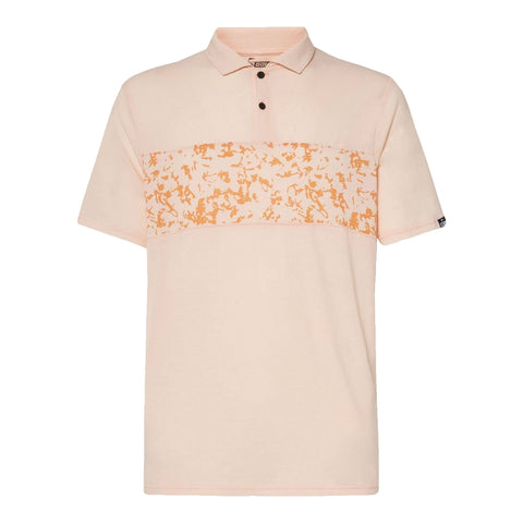Sand Print Golf Poloshirt Herren
