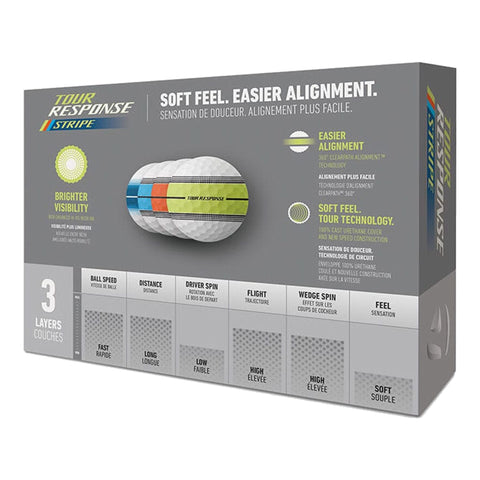 Tour Response Stripe Golfbälle Herren