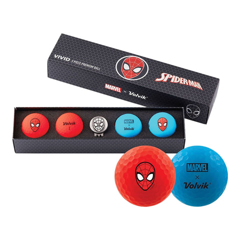 GB VOLVIK MARVEL SPIDER MAN 2,0 4pcs + 1Ballmarker