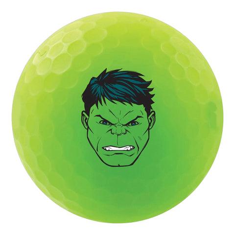 Vivid Marvel Hulk Golfbälle
