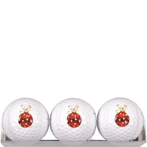 Weihnachtskugeln Golfbälle