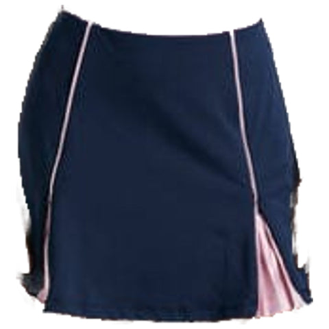 High Waist Colorblock Skort Damen
